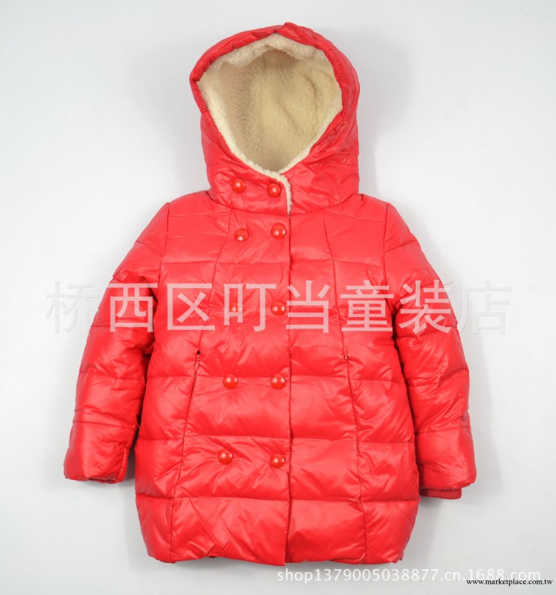2013新款童裝外貿兒童羽絨衣中長款男女童休閒羽絨衣批發工廠,批發,進口,代購