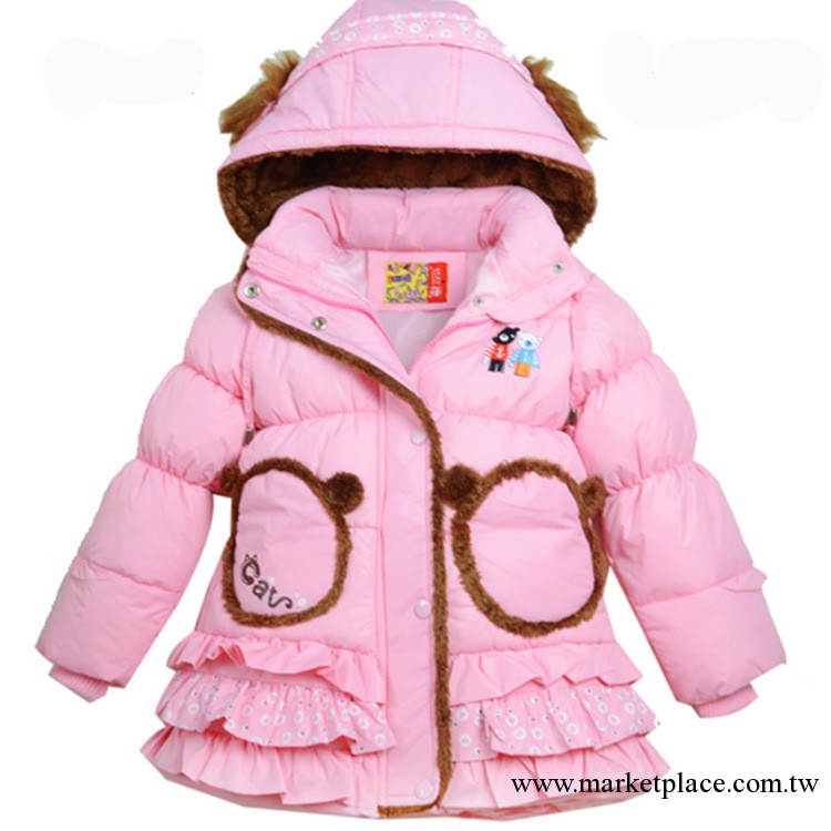 2013冬季女童羽絨棉服中小童女孩子棉襖加厚防寒服棉衣外套童裝工廠,批發,進口,代購