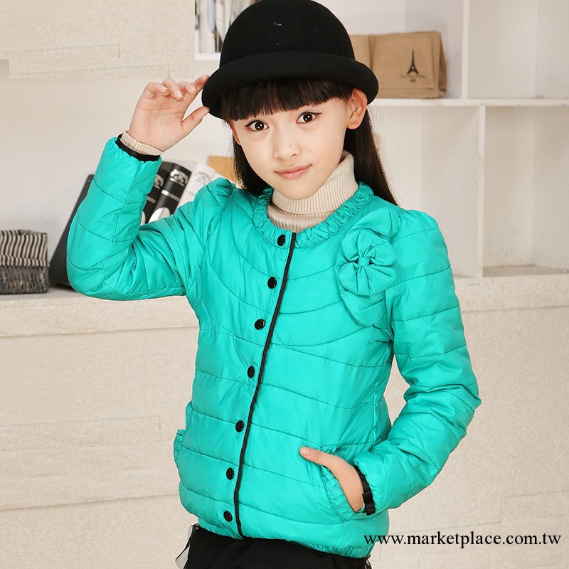 廠傢直銷 2013冬裝新款女童中大童短款羽絨棉服2013BTL1808工廠,批發,進口,代購