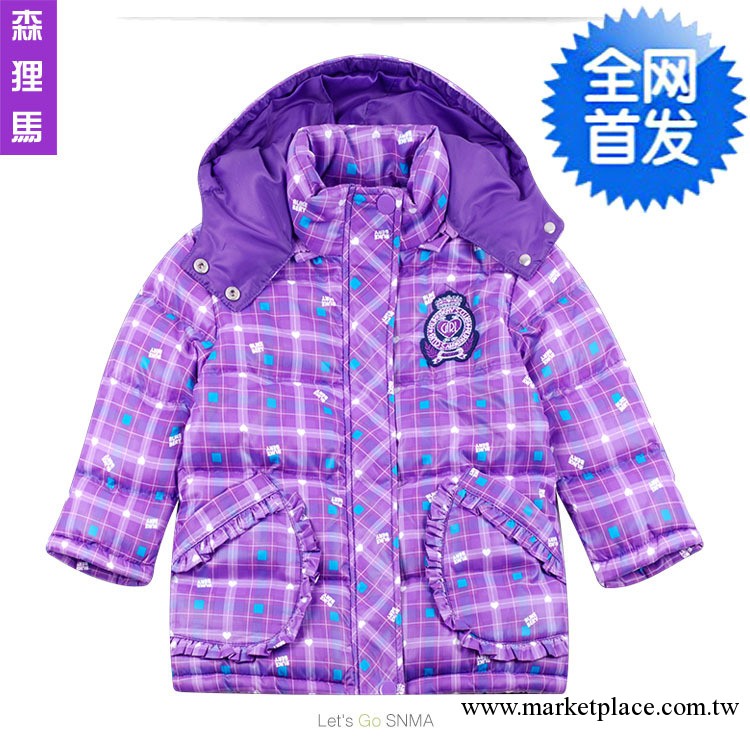 品童服飾 熱銷2013冬款新款保暖淑女休閒中大女童羽絨衣 4947A工廠,批發,進口,代購