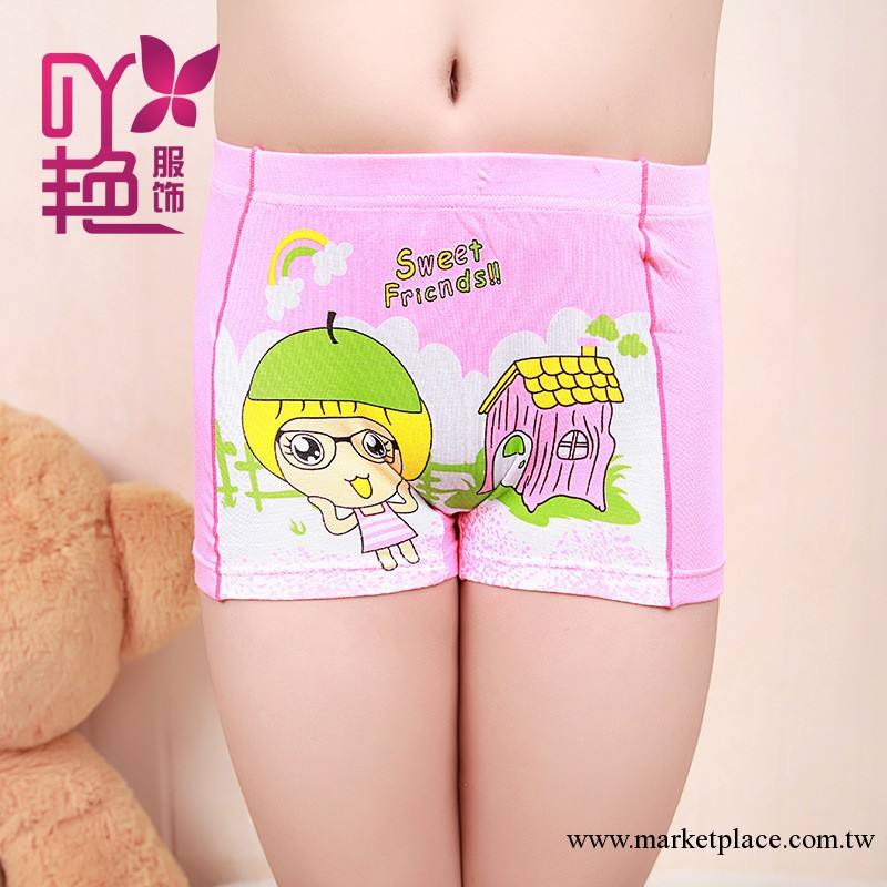 DLJ 1216可愛女童竹纖維卡通平角內褲批發 兒童內褲批發工廠,批發,進口,代購