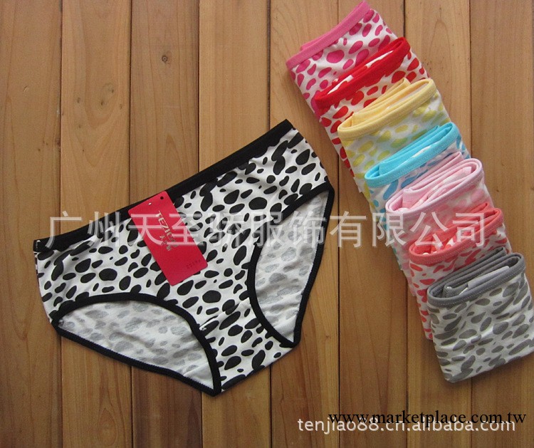 多色斑點 純棉全棉 少女兒童內褲批發 TP-25198工廠,批發,進口,代購