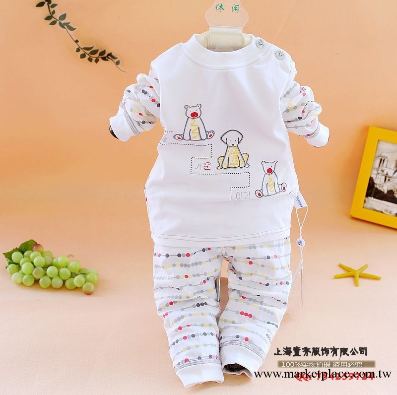 批發寶寶內衣內褲 66-80碼嬰童樹壹加壹肩扣內衣套裝 0058工廠,批發,進口,代購