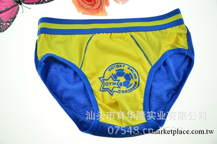 內褲貨源 G2-201# 卡通足球之星印花童褲三角款內褲工廠,批發,進口,代購