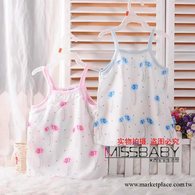 夏季熱銷 韓版公主吊帶衫 女寶寶小背心 嬰兒小吊帶 旭寶 074工廠,批發,進口,代購