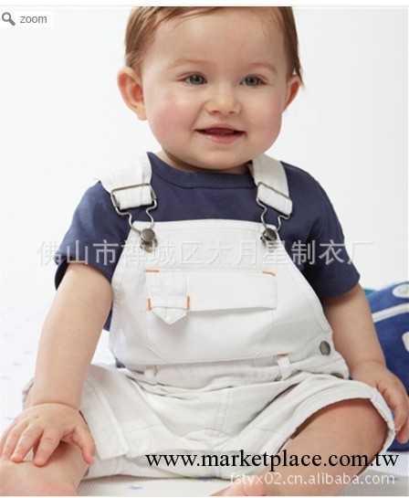 2012年童裝 品牌嬰童裝批發 幼兒1-3嬰童夏裝兩件套背帶褲+短袖工廠,批發,進口,代購