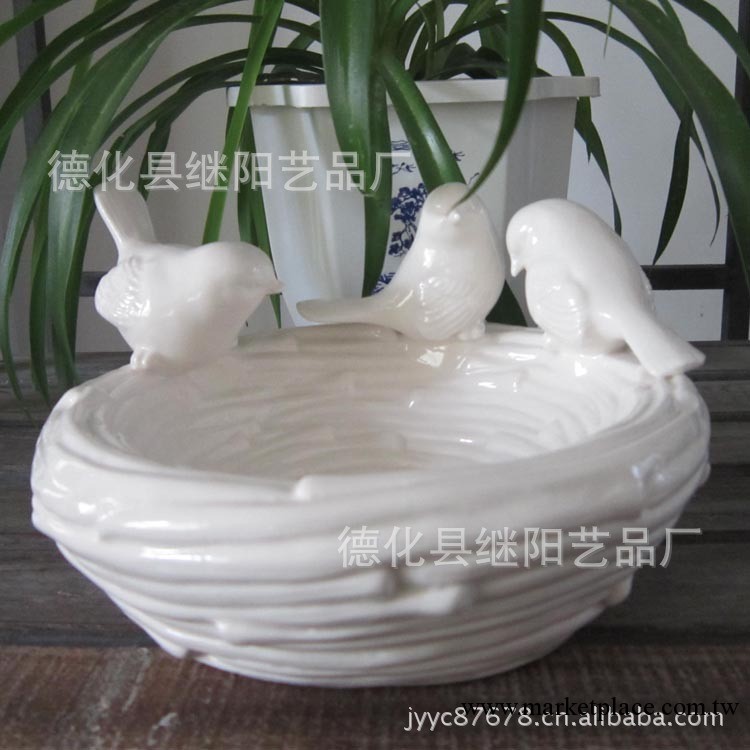 ZAKKA陶瓷工藝品/鳥巢擺件工廠,批發,進口,代購