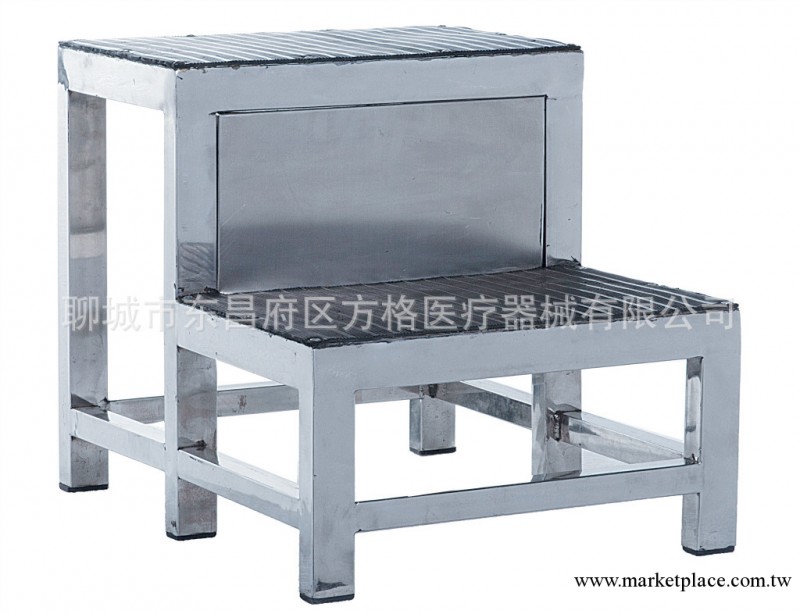 供應方格牌E11不銹鋼雙層手術腳踏凳工廠,批發,進口,代購