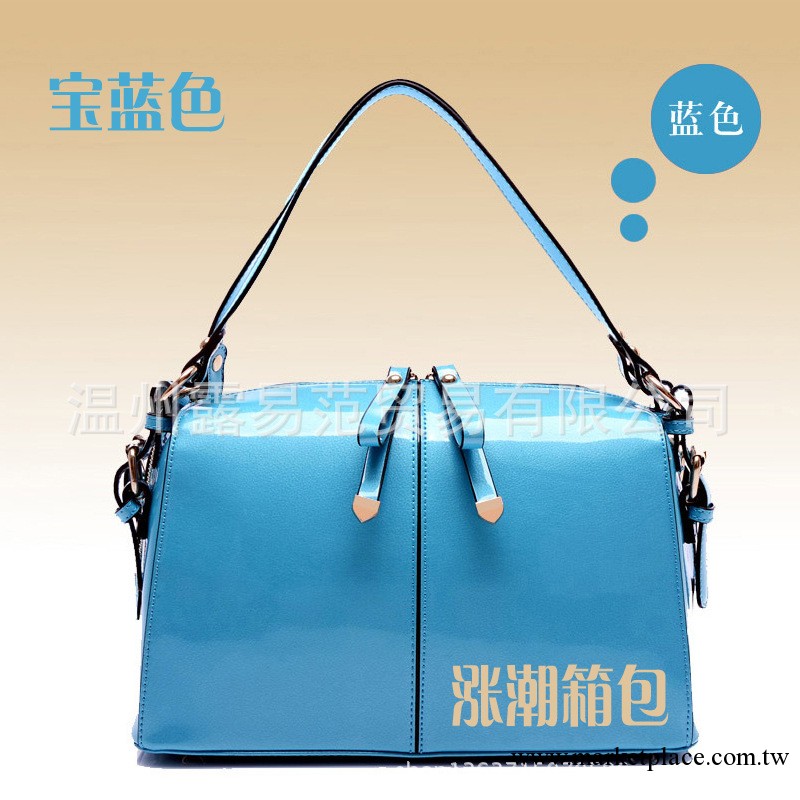 2013新款女包韓版復古斜跨包斜挎包牛皮糖果色廠傢直銷一發代理工廠,批發,進口,代購
