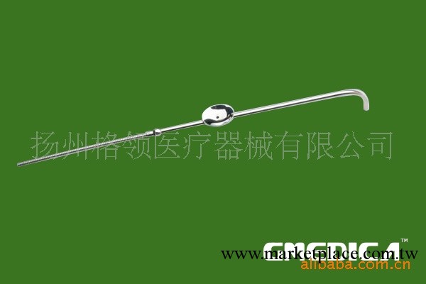 醫療器械，帶圓片有孔彎吸引管彎φ4×195mm-中工廠,批發,進口,代購