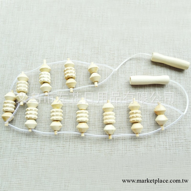 竹木健身/腰部背部健身器材拉背條背部按摩器工廠,批發,進口,代購