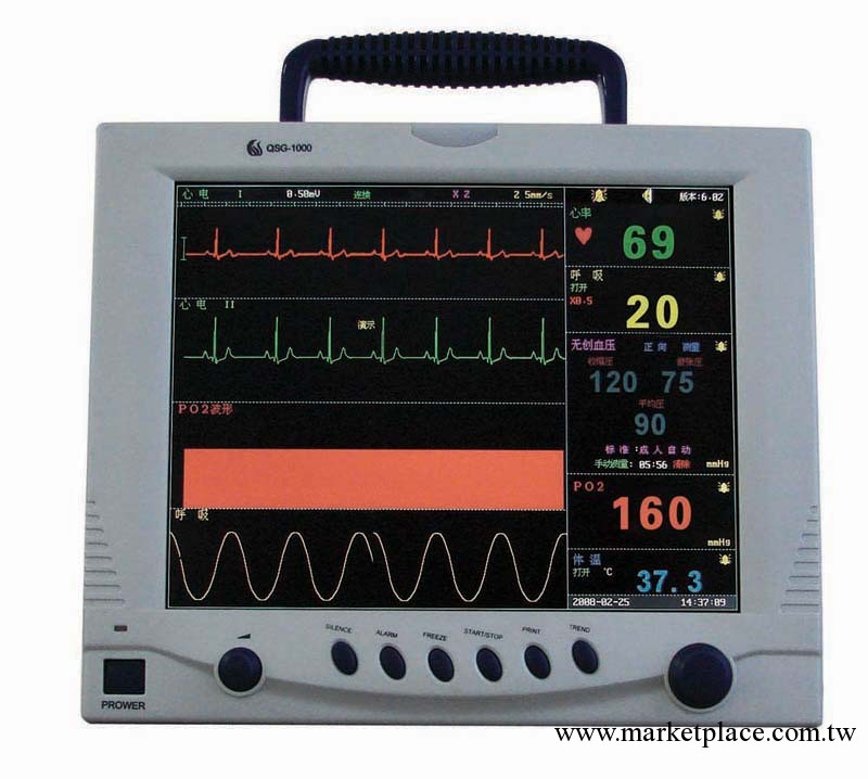 QSG-1000B無創經皮氧檢測監護機工廠,批發,進口,代購