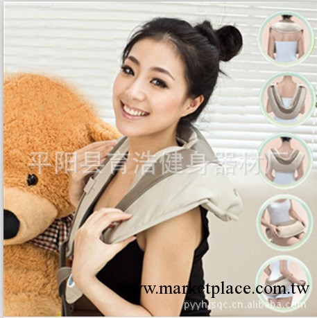 第二代 披肩按摩器升級到39種按摩模式 頸肩樂捶捶瞭按摩披肩工廠,批發,進口,代購