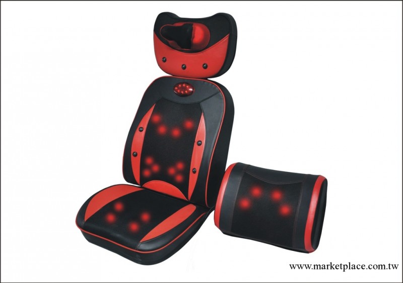 【供應】頸部腰部按摩墊 超強組合全身套裝按摩器材 頸椎按摩靠墊工廠,批發,進口,代購