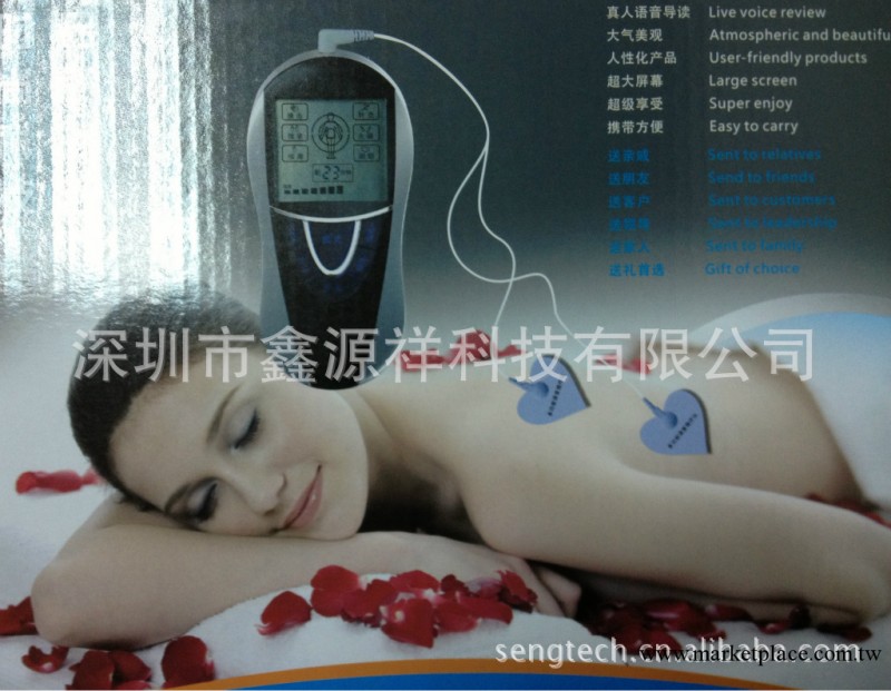 電療機廠傢直銷傢用多功能語音電療機 數位經絡電療機 針灸按摩機工廠,批發,進口,代購