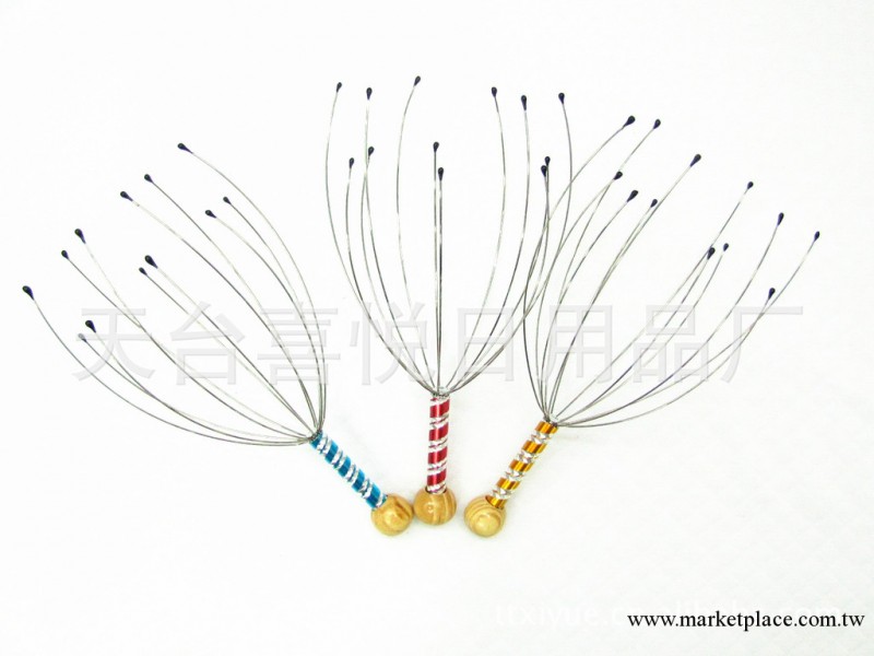 434【廠傢批發】頭部按摩器/八爪魚按摩爪/鋼絲按摩器/外貿爆款工廠,批發,進口,代購