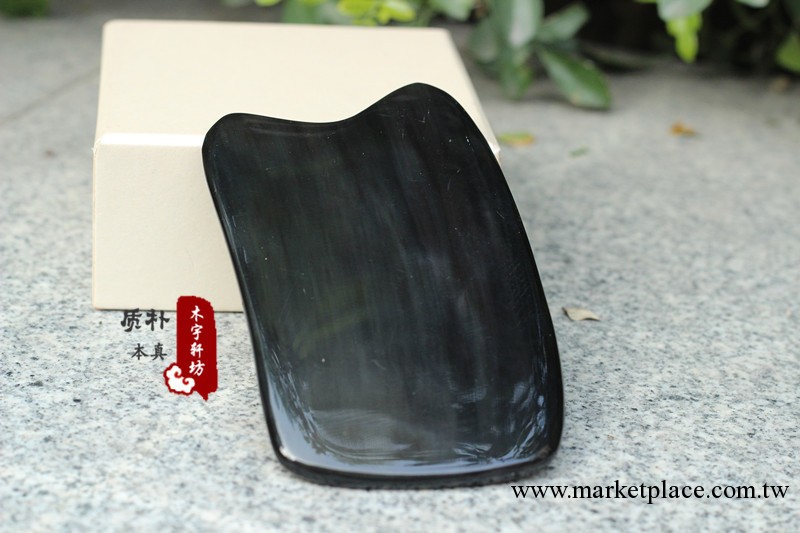 刮痧板*刮痧片*黑水牛角按摩保健用品*加厚精品四方形刮痧片工廠,批發,進口,代購