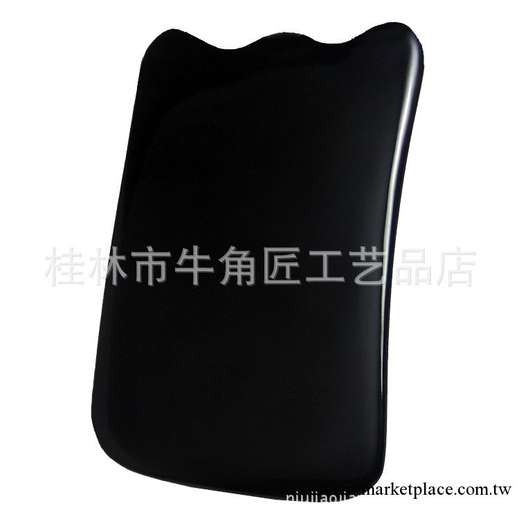 廠傢批發 水牛角刮痧板 雙槽黑四方精品刮痧片工廠,批發,進口,代購
