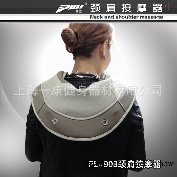 頸腰敲擊帶 頸肩按摩器 肩部按摩器 捶打按摩器 捶捶背 按摩披肩工廠,批發,進口,代購