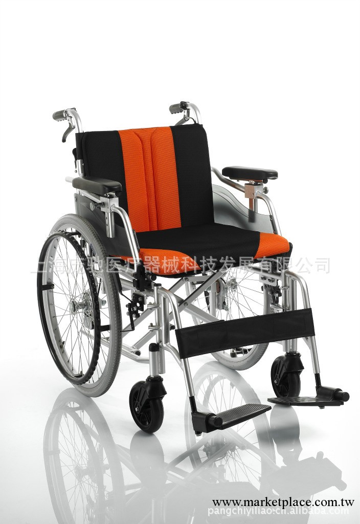 批發魚躍輪椅車2600豪華殘疾人老人代步車/輪椅車 鋁合金材料輪椅工廠,批發,進口,代購