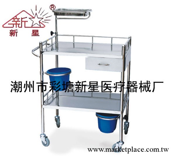 廠傢直銷優質不銹鋼換藥車 彩塘新星工廠,批發,進口,代購