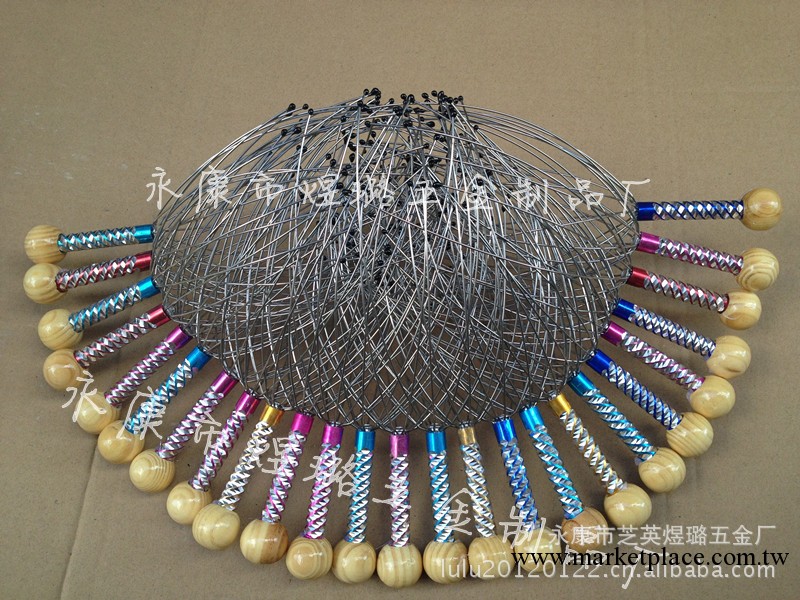 【批發供應】頭部按摩器/八爪魚按摩爪/鋼絲頭部按摩器/外貿爆款工廠,批發,進口,代購