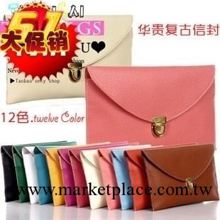 2012新款夏季糖果多色女包 復古鏈條信封手拿包 斜跨單肩小包包工廠,批發,進口,代購