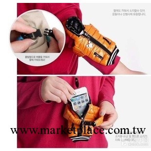 國際范羽絨衣 iphone4S 手機掛包袋 三星系列運動手臂包X1432工廠,批發,進口,代購