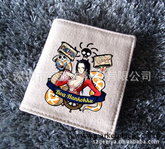 動漫周邊批發 動漫印花錢包 動漫個性錢夾 海賊王C款印花錢包工廠,批發,進口,代購