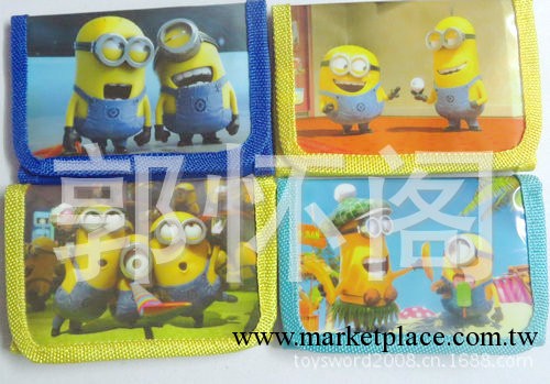 批發神偷奶爸卑鄙的我 黃豆豆Despicable Me minions錢包 零錢袋工廠,批發,進口,代購