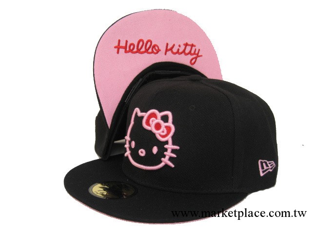Hello kitty嘻哈棒球帽 男女new york韓潮原宿平沿帽街舞帽子批發工廠,批發,進口,代購