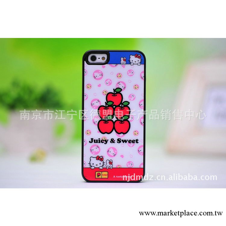 可愛卡通hello kitty蘋果保護套 iphone5手機殼 保護套批發批發・進口・工廠・代買・代購