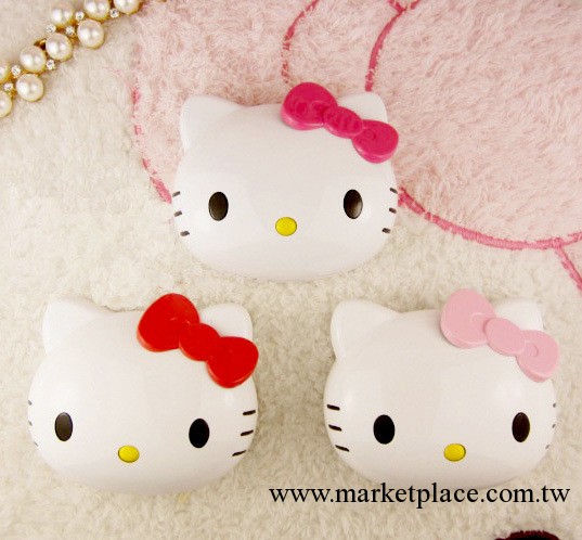 可愛迷你Hello Kitty充電寶批發 蘋果貓頭充電寶 凱蒂貓移動電源工廠,批發,進口,代購