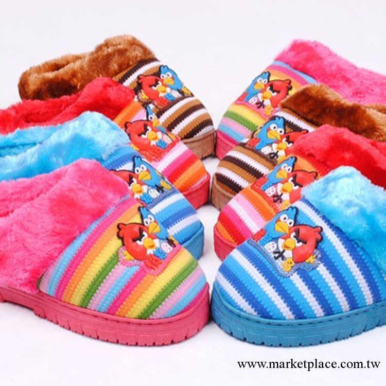 新款兒童包跟棉鞋 中小童冬季傢居室外包跟棉鞋 保暖棉鞋棉拖批發工廠,批發,進口,代購