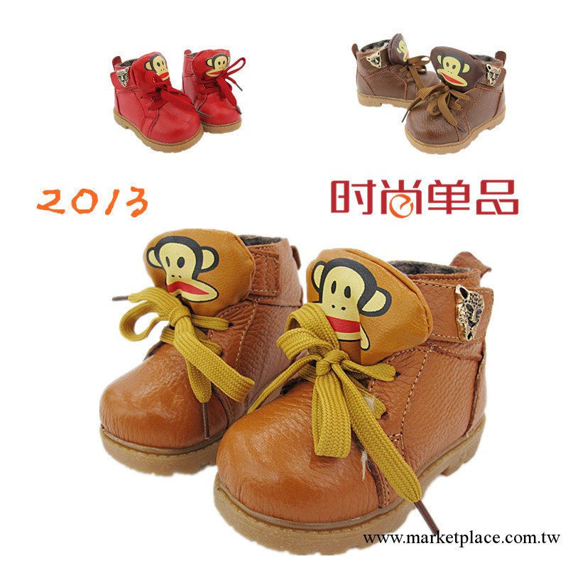 真皮寶寶鞋2013新款 寶寶棉鞋軟底魔術貼 兒童棉鞋批發工廠,批發,進口,代購