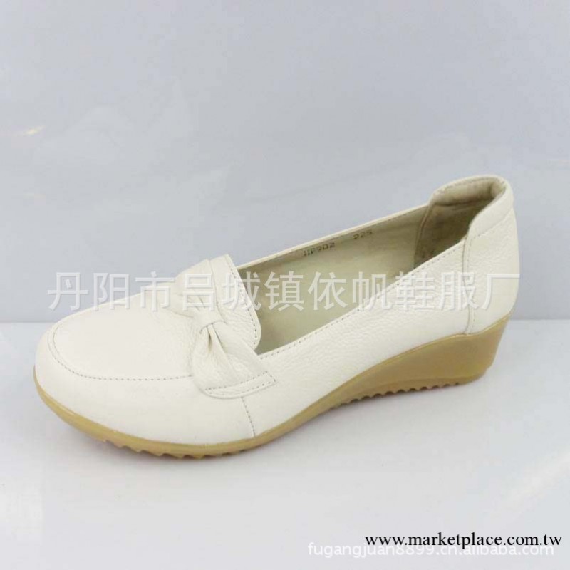 大量供應真皮護士鞋工作鞋 白色護士鞋坡跟 真皮媽媽鞋女鞋工廠,批發,進口,代購