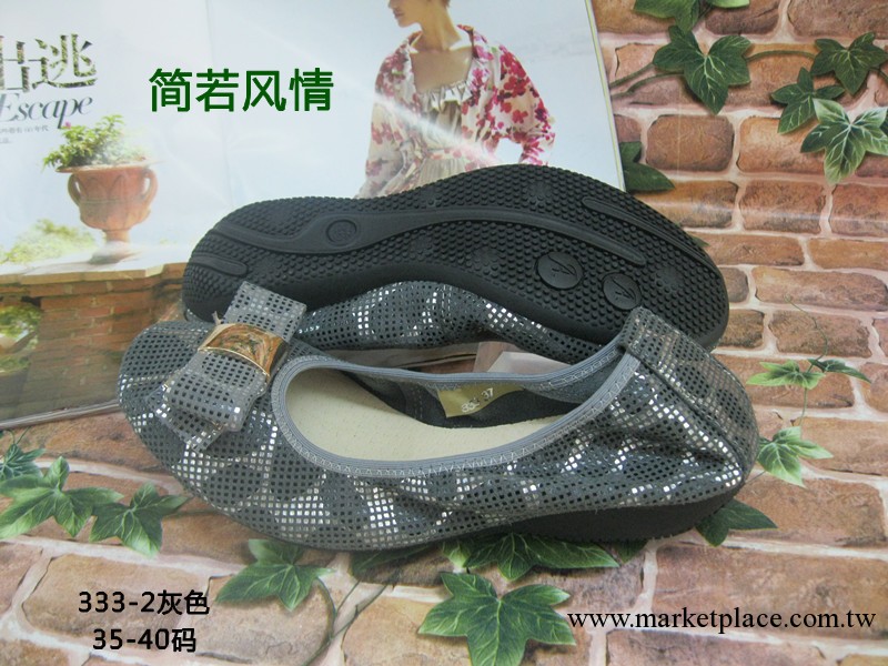 低價促銷 時尚真皮平跟女鞋 跳舞鞋 女式單鞋 淺口圓頭蝴蝶結女鞋工廠,批發,進口,代購