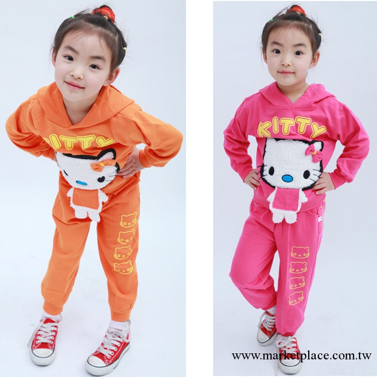 新款特價熱銷韓版品牌小童男女童裝批發運動休閒兒童套裝加盟代理批發・進口・工廠・代買・代購