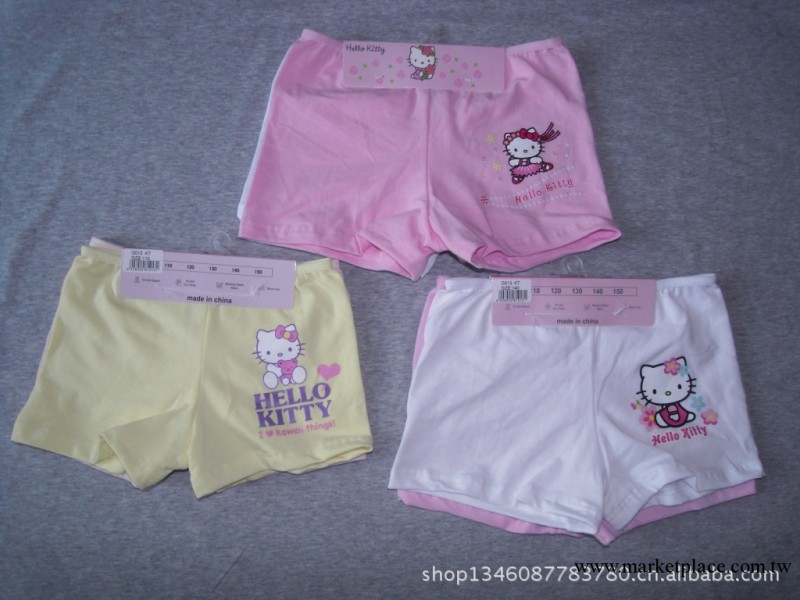 廠傢直銷Hello Kitty純棉女童平角褲 童內衣內褲 兒童內褲批發工廠,批發,進口,代購