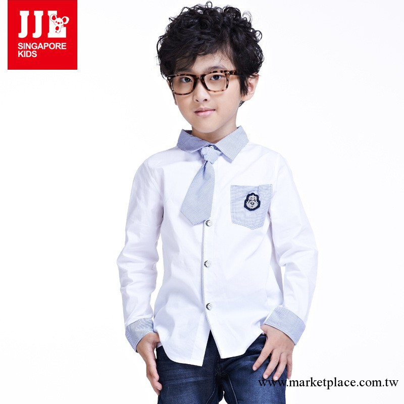 NEW 預售 JJLKIDS/季季樂童裝 男小童襯衫BQC3038工廠,批發,進口,代購