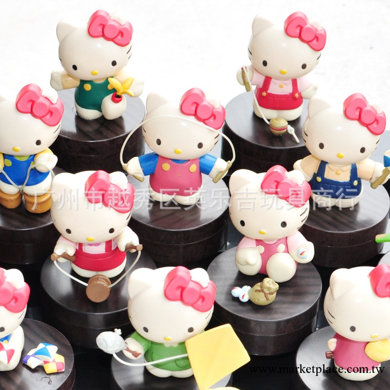 [英樂吉]Hello Kitty 古早童玩 KT 收納盒人偶公仔 全套11款工廠,批發,進口,代購