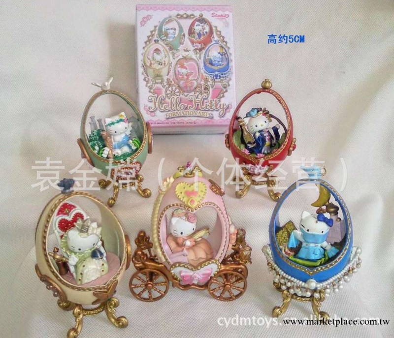 批發hello kitty 5款KT貓場景公仔 人偶玩具手辦 動漫周邊工廠,批發,進口,代購