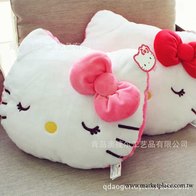 澳捷爾 正版kitty kitty可愛造型靠墊 凱蒂貓靠墊抱枕工廠,批發,進口,代購