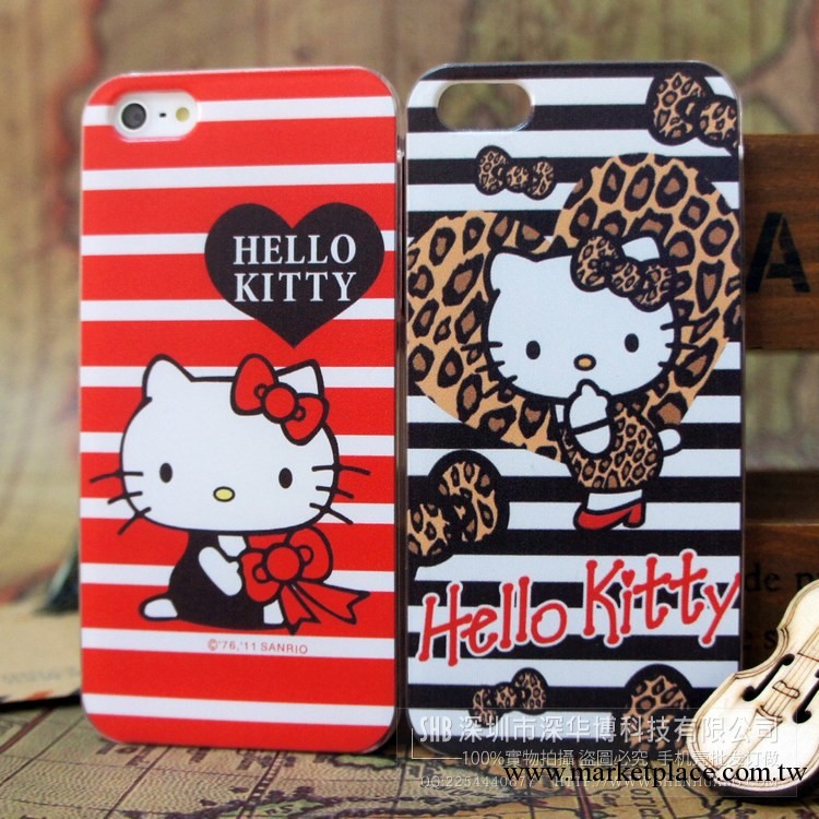 蘋果iphone4手機殼 iPhone5卡通hello kitty貓保護套 4S手機套工廠,批發,進口,代購