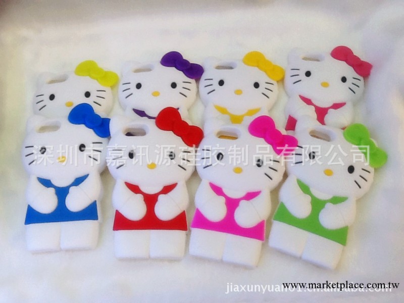 Hello kitty 手機保護套新款  iPhone5手機套工廠 矽膠手機殼動物工廠,批發,進口,代購