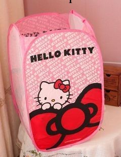 1174 hello kitty可折疊臟衣籃 臟衣簍 洗衣籃 收納籃大號工廠,批發,進口,代購