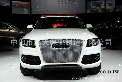 奧迪Q5不銹鋼改裝中網裝飾改裝金屬汽車中網無標中網批發・進口・工廠・代買・代購