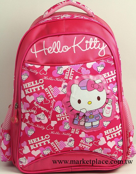 【彩印卡通】hello kitty印花書包、小學生書包均廠價批發工廠,批發,進口,代購