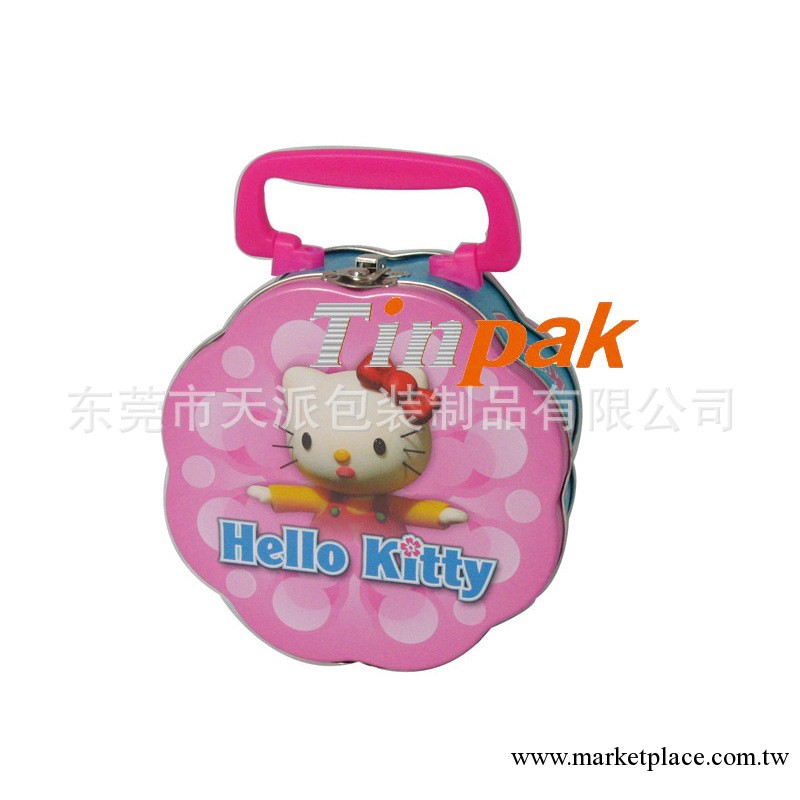 hello  kitty手挽罐，美少女發飾禮品鐵盒工廠,批發,進口,代購