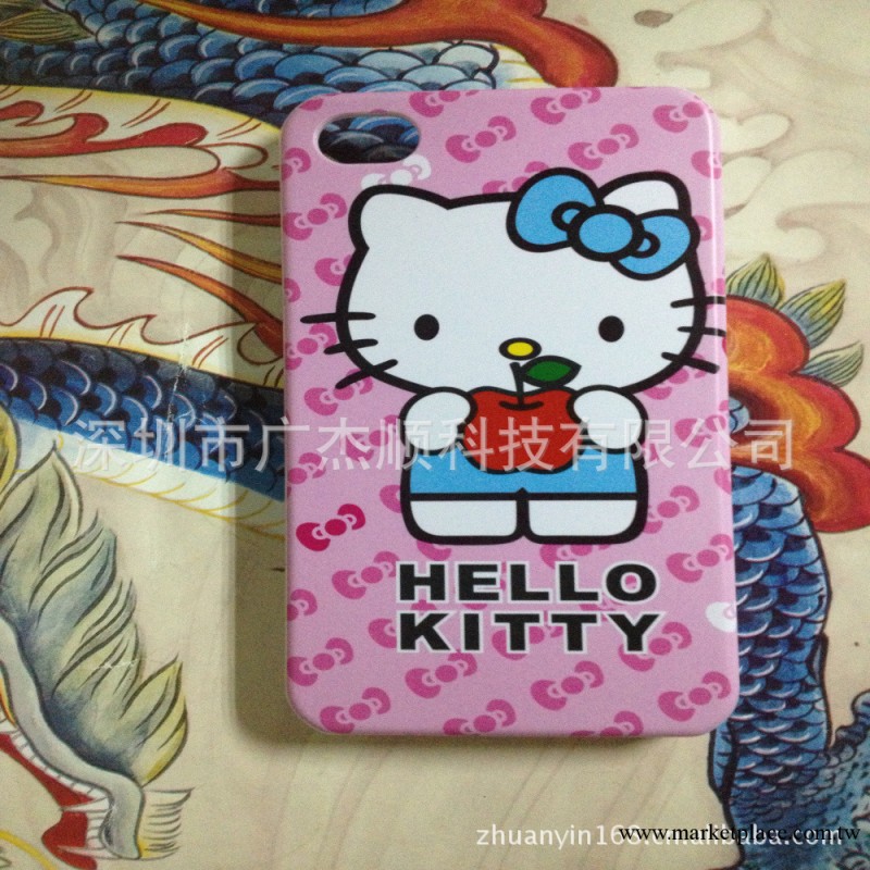 hello kitty系列 卡通系列 粉紅系列  iphone4/4s imd工藝批發・進口・工廠・代買・代購